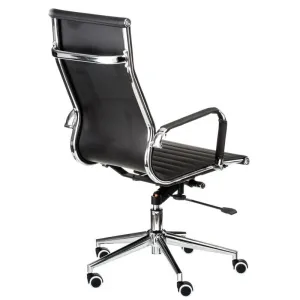 Офісне крісло SPECIAL4YOU SOLANO ARTLEATHER BLACK (E0949) - фото 81632