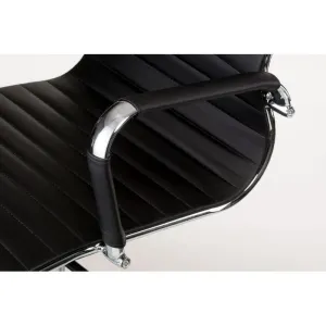 Офісне крісло SPECIAL4YOU SOLANO ARTLEATHER BLACK (E0949) - фото 81634