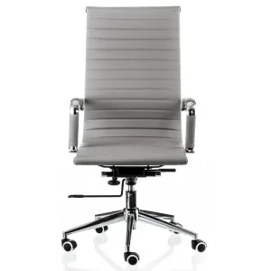 Офісне крісло SPECIAL4YOU SOLANO ARTLEATHER GREY (E4879) - фото 81649