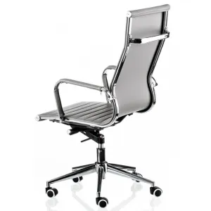 Офісне крісло SPECIAL4YOU SOLANO ARTLEATHER GREY (E4879) - фото 81650