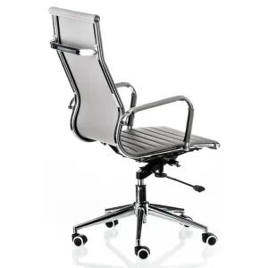 Офісне крісло SPECIAL4YOU SOLANO ARTLEATHER GREY (E4879) - фото 81651