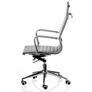 Офісне крісло SPECIAL4YOU SOLANO ARTLEATHER GREY (E4879) - фото 81652