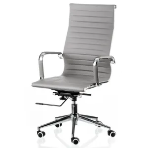 Офісне крісло SPECIAL4YOU SOLANO ARTLEATHER GREY (E4879) - фото 81662