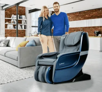 Масажне крісло Casada ЕСОSONIC 3D blue CS102141 - фото 82161