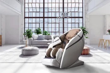 Масажне крісло Casada SKYLINER III Brown/Whitе - фото 82238