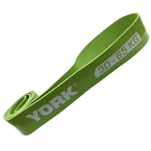 Резинка для фітнесу York 30-65 кг - 2080x65x4,5 мм, салатовий - фото 