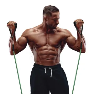 Набір еспандерів трубчастих з ручками York Fitness, 5 кольорів Y-80405 - фото 85191