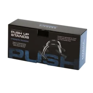 Упори для віджимань York Fitness (пара), хром Y-80100 - фото 85468