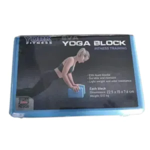 Блок для йоги York Fitness блакитний Y-82080 - фото 85669