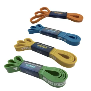 Набір резинок для фітнесу York Fitness 4 шт (5 - 40 кг) Y-80508 - фото 85691