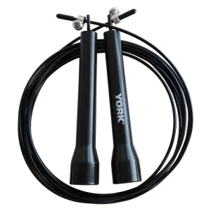 Скакалка York Fitness Cable з алюмінієвими ручками - фото 85721