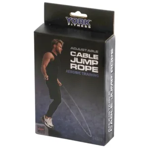 Скакалка York Fitness Cable з алюмінієвими ручками - фото 85724