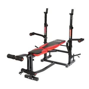 Лавка для жиму York Fitness ASPIRE 220 з стійкою для штанги та партою Скотта Y-43220 - фото 85745