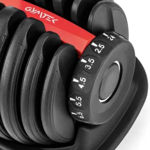 Гантель розбірна регульована Gymtek 2,5-24 кг, G-66882 - фото 85907