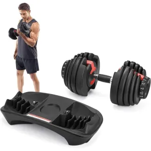 Гантель розбірна регульована Gymtek 2,5-24 кг, G-66882 - фото 85916
