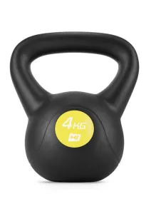 Гиря вінілова 4 кг Hop-Sport HS-PB004KB чорна - фото 