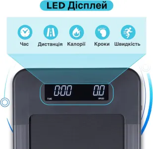Бігова доріжка OMA Fitness 1010EB Ultra Slim - фото 86183