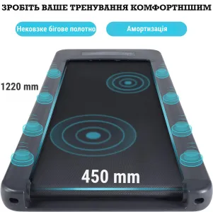 Бігова доріжка OMA Fitness 1010EB Ultra Slim - фото 95788