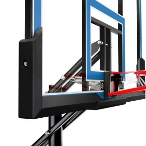 Баскетбольна мобільна стійка Spalding Gametime 48” 7A1655CN - фото 86209