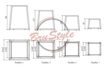 Пліометричні бокси Brustyle TRX04 - фото 86278