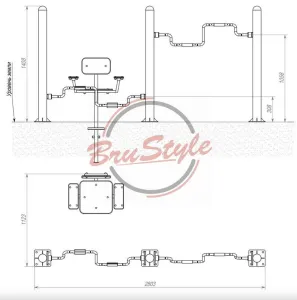Тренажер для м’язів рук та ніг SG121.1 - фото 86351