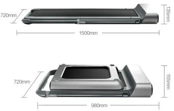 Бігова доріжка Xiaomi Kingsmith WalkingPad R1 Pro Silver - фото 86415