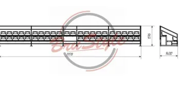 Трибуна (42 місця) Brustyle SG432.2 - фото 86779