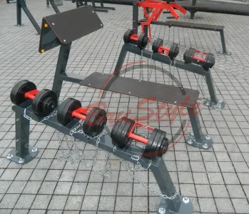 Гантельний ряд: 2*20 кг/2*25 кг/2*30 кг SG611 - фото 86822