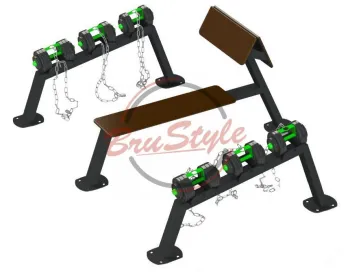 Гантельний ряд: 2*20 кг/2*25 кг/2*30 кг SG611 - фото 