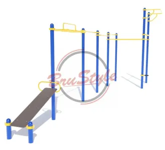 Спортивний комплекс Воркаут Brustyle W207 - фото 