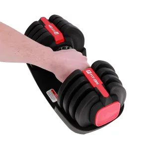 Гантель регульована Fit-On Flex 1-18кг - фото 87228