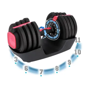 Гантель регульована Fit-On Flex 1-18кг - фото 87233