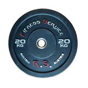 Бамперний диск для кросфіту Fitness Service RCP23-20 кг - фото 