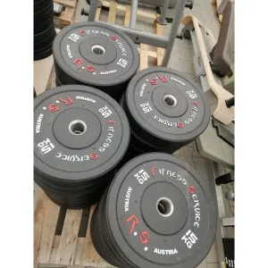Бамперний диск для кросфіту Fitness Service RCP23-5 кг - фото 87654