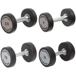 Гантельний ряд Technogym TG-2.5-10 кг 4 пари (заг.вага 50 кг) - фото 
