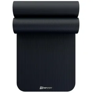 Коврик для йоги Hop-Sport HS-NB015GM NBR 1,5см чорний - фото 88340