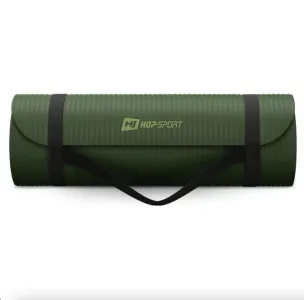 Коврик для йоги Hop-Sport HS-NB015GM NBR 1,5см темно-зелений - фото 88445