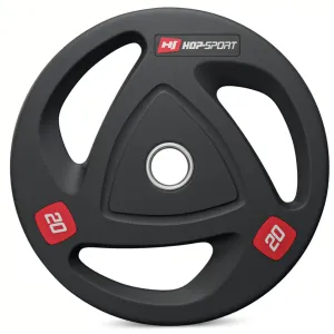 Диск олімпійський Hop-Sport 20 кг - фото 88617
