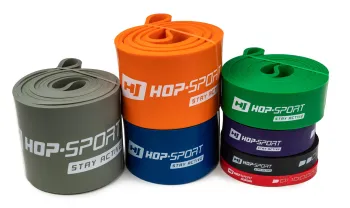 Резинка для фітнесу Hop-Sport 7-16 кг HS-L013RR червона - фото 88732