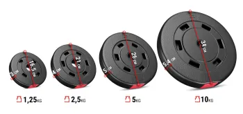 Сет із дисків Hop-Sport Premium HS30-A - фото 88856