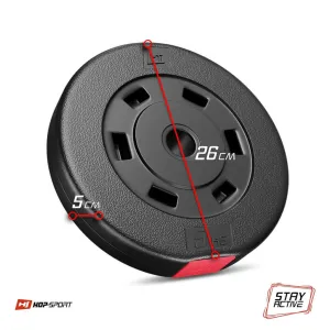 Сет із дисків Hop-Sport Premium SET E-20 (4х5 кг) - фото 88871