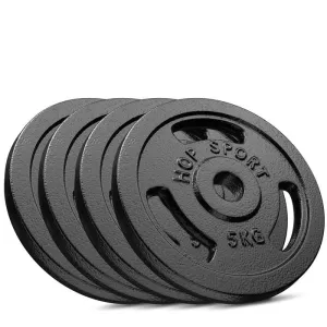 Сет з металевих дисків Hop-Sport Strong 4x5 кг - фото 