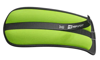 Обважнювачі для ніг та рук Hop-Sport HS-S002WB 2х1 кг зелені - фото 89362