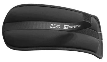 Обважнювачі для ніг та рук Hop-Sport HS-S005WB 2х2,5 кг чорні - фото 89383