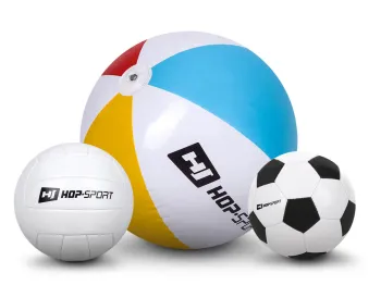 Батут Hop-Sport 12ft (366см) синій із внутрішньою сіткою - фото 89562