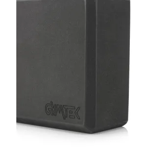 Блок для йоги Gymtek EVA чорний - фото 89603