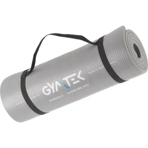 Килимок (мат) для фітнесу та йоги Gymtek NBR 1,5см сірий - фото 89701