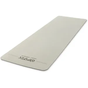 Килимок (мат) для фітнесу та йоги Gymtek Premium TPE 0,6см сіро-чорний - фото 89762