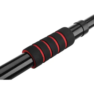 Турнік розсувний GYMTEK 63-100см чорно-червоний - фото 89896