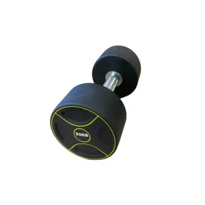 Гантель з уретановим покриттям Generation Fitness FF51D4B-27,5 кг - фото 